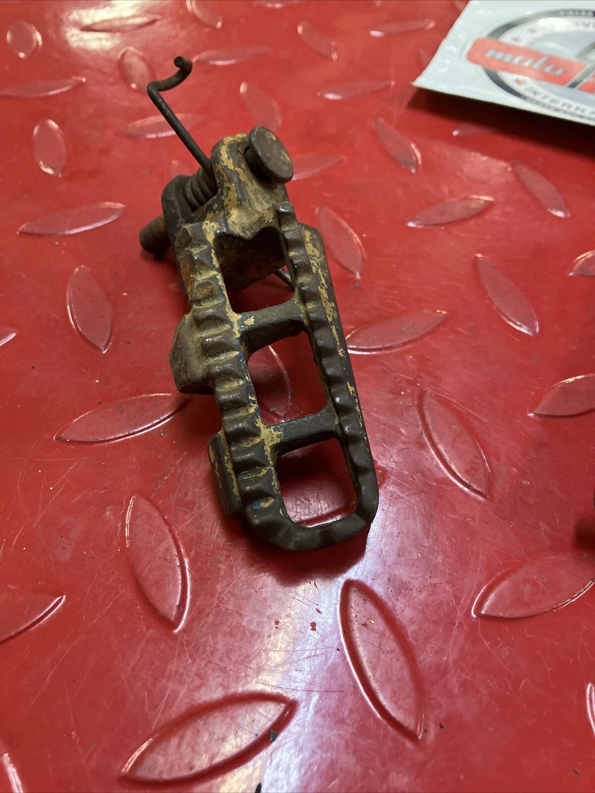 Suzuki RM125 1985 Footpeg footrest Foot peg rest step left right 1984
