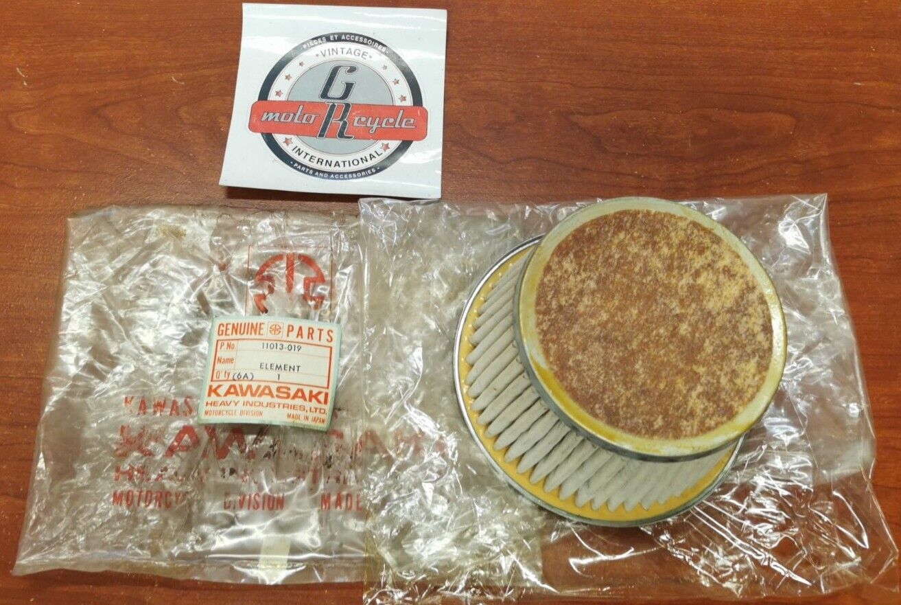 NOS Kawasaki 1969 - 1976 H1 AIR CLEANER ELEMENT 11013-019 K35
