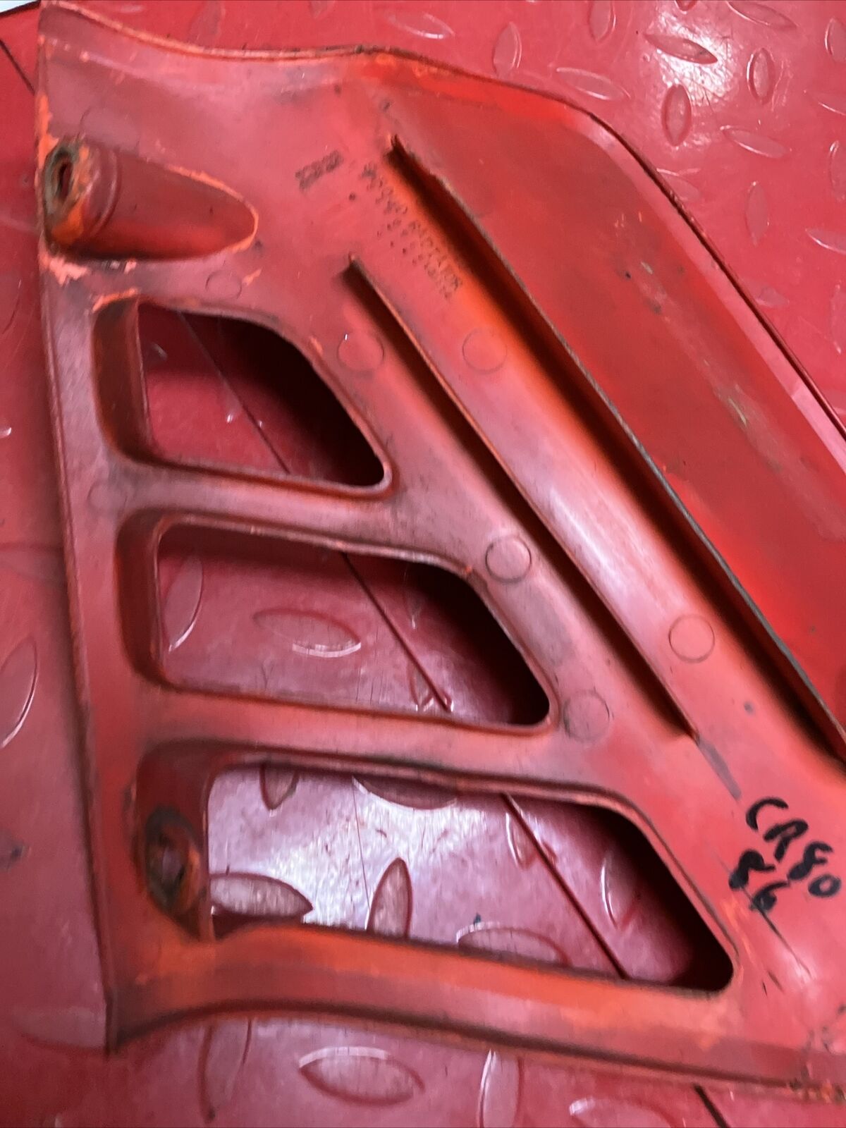 Honda CR80R 1986 fuel tank radiator cover shroud