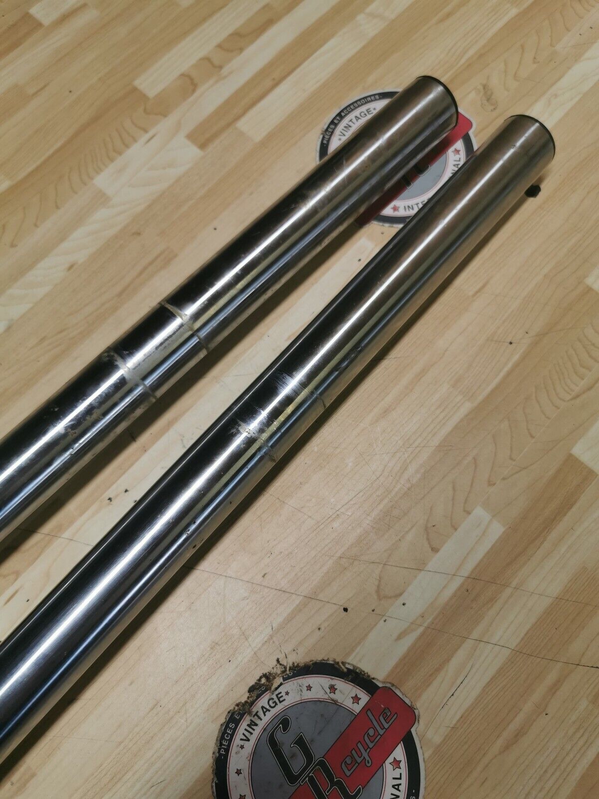 Yamaha DT200 1985 front fork suspension damper suspension