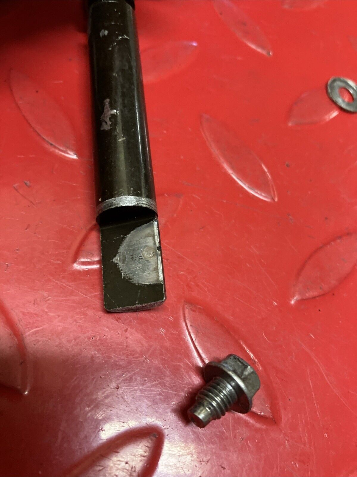 Kawasaki KDX200 1986 clutch release lifter actuator lever arm 1987 1988 2