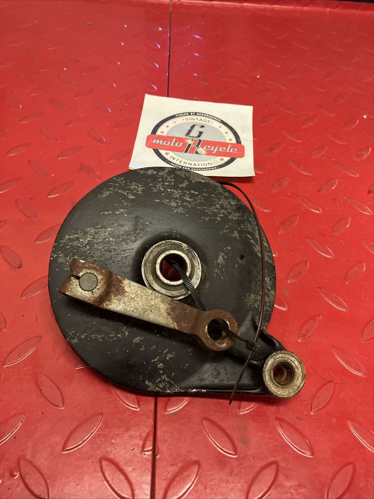 Kawasaki KX125 1980 rear brake panel plate drum KDX175