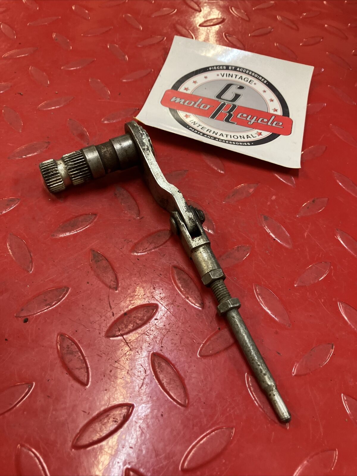Yamaha RD400 1977 brake pedal shaft joint rod 1976
