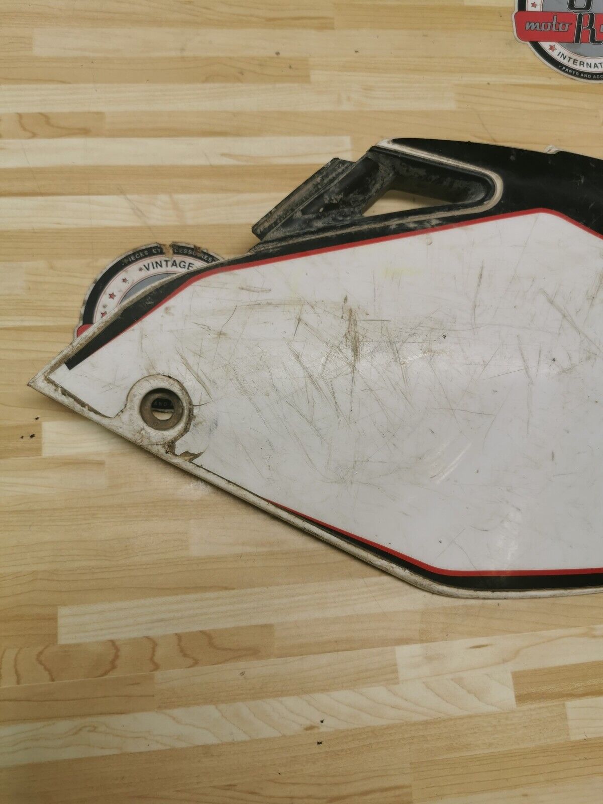 Yamaha YZ450F 2009 Left side cover panel number plate plastic fairing 2006 -09 G