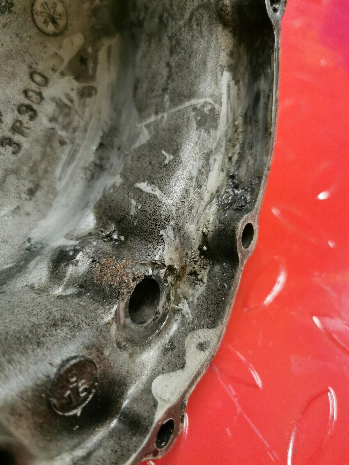 Yamaha IT175 1981 left crankcase clutch cover YZ100 YZ125 IT200