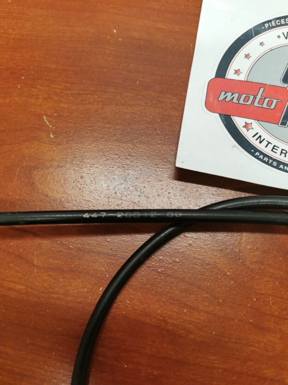 NOS Yamaha 1975 XS650 1974 TX650 THROTTLE CABLE 2 447-26312-00-00 Y91