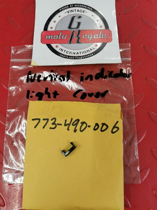 NOS PUCH BOMBARDIER MAXI NEUTRAL INDICATOR LIGHT COVER 773-490-006  P3