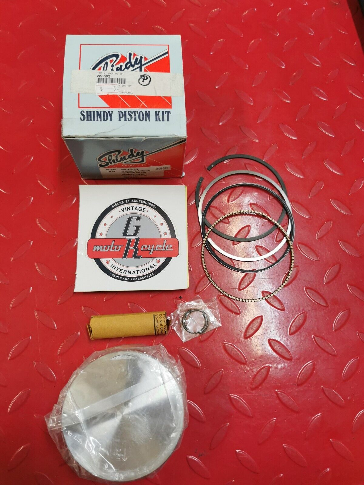 NOS KIMPEX SHINDY PISTON KIT 208392 J3