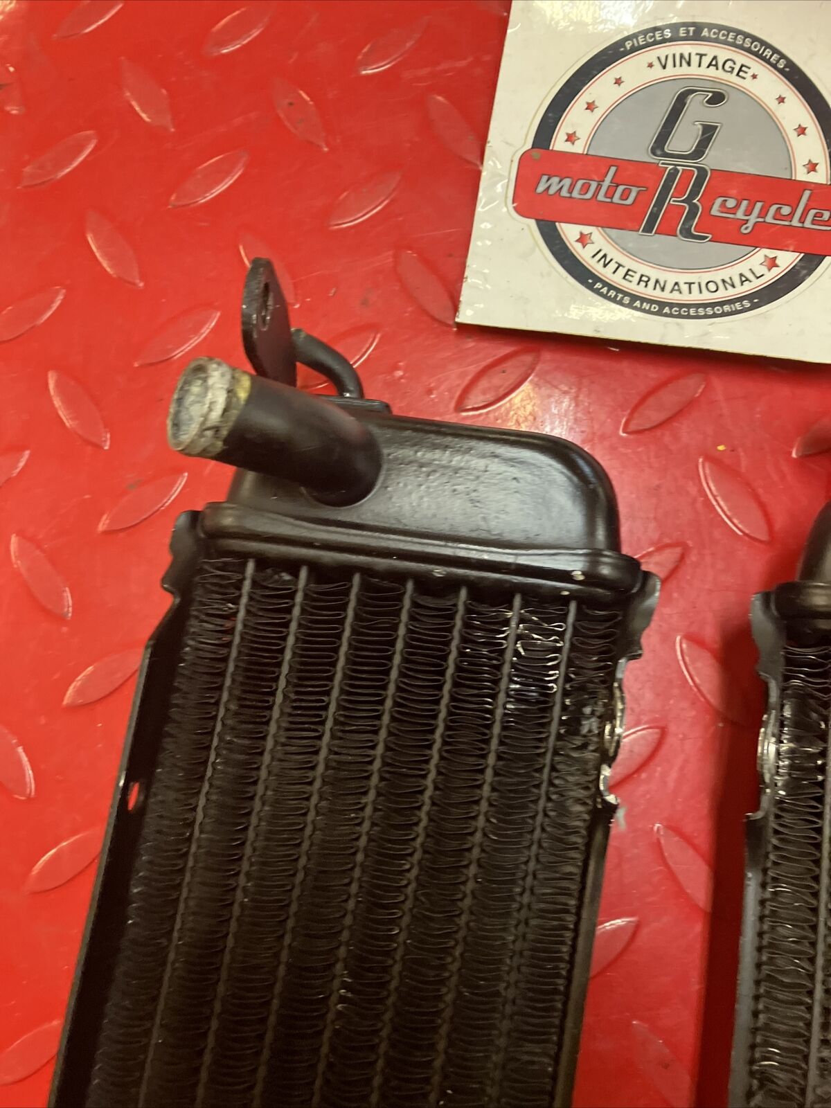 Suzuki RM125 1985 left right radiator set 1985 17710-14502 1984