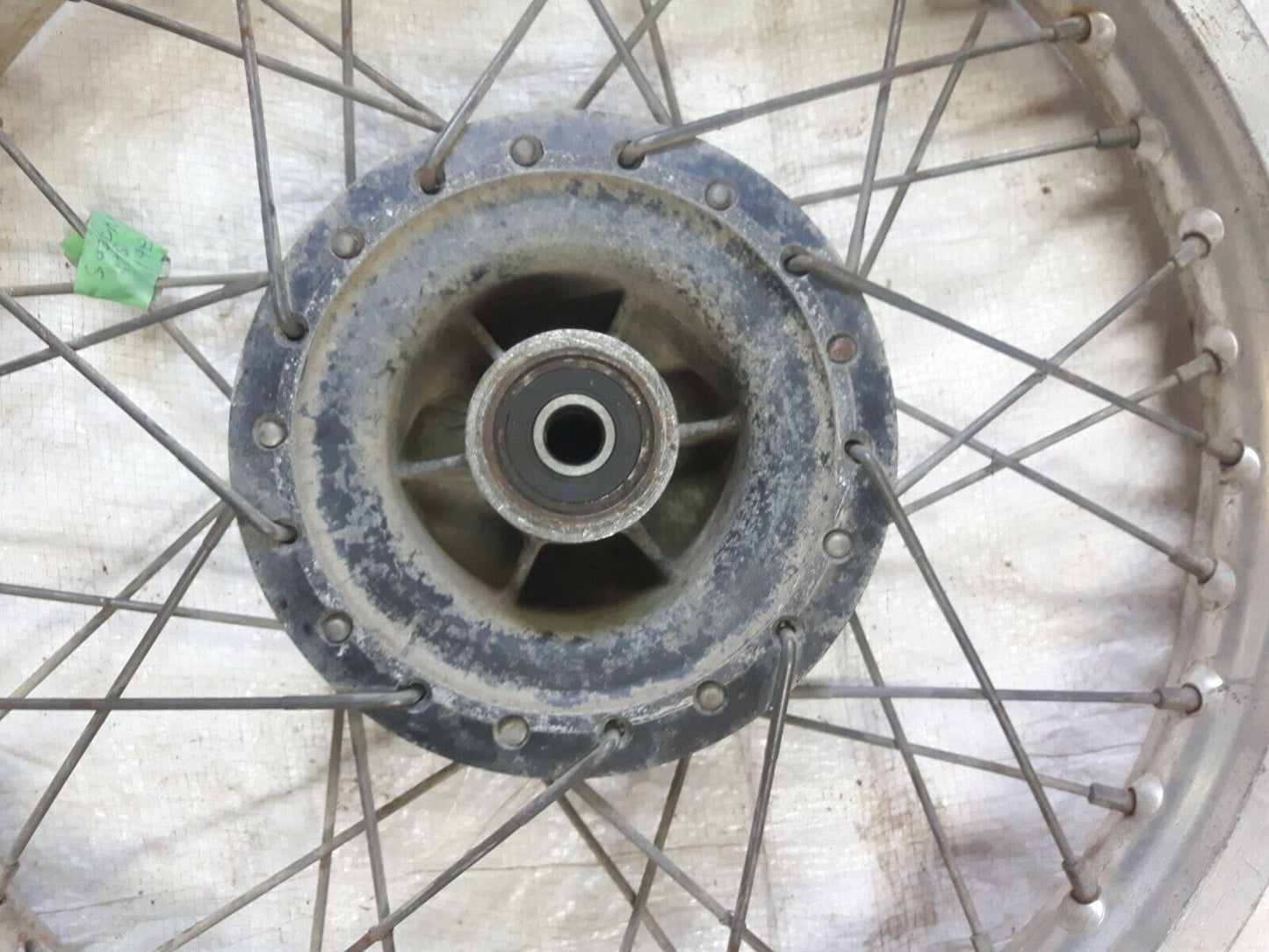 Suzuki PE175 1980 rear wheel hub rim 1981