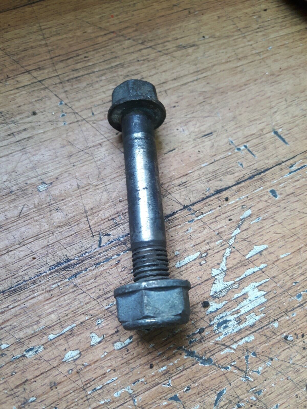 Honda XR80R 1993 rear shock absorber linkage bolt flange nut 10x62 90128-GN1-000