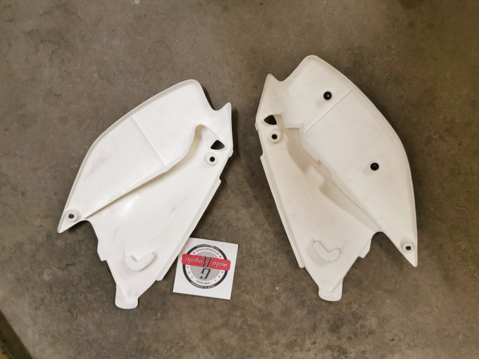 NOS UFO KDX125 KDX250 2003 - 2005 SIDE COVER PANEL SET KA03739-047 J43