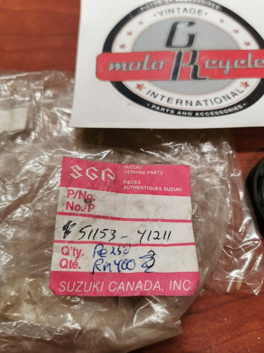 NOS Suzuki FORK OIL SEAL 51153-41211 SUB. 51153-16730 S17