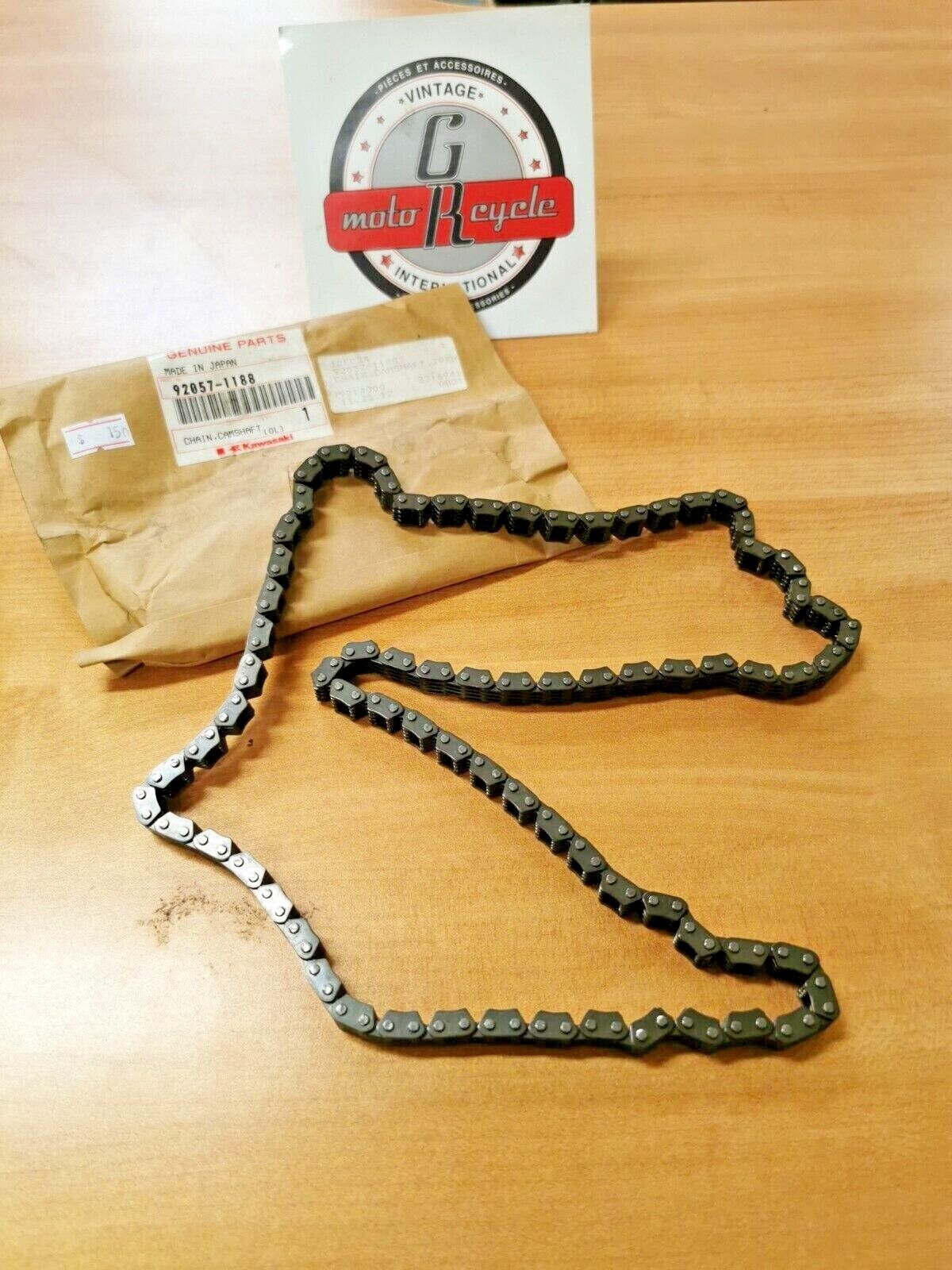 NOS KAWASAKI EX500 EN450 1985 - 2009 CAMSHAFT CHAIN 92057-1188 K7