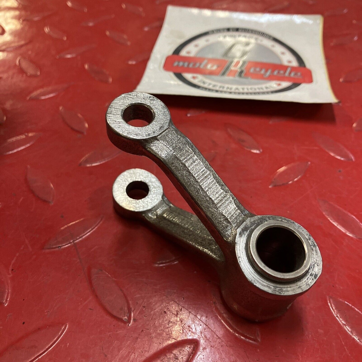 Honda CR80R 1983 swingarm rear shock linkage connecting rod CR60R