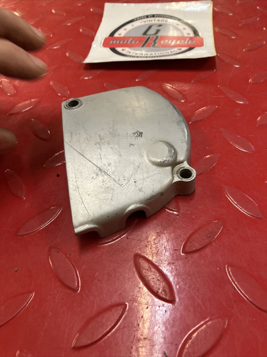 Kawasaki G5 1972 right side engine oil pump cover