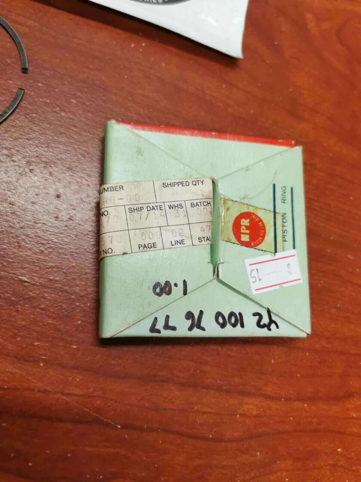 NOS Yamaha 1976 1977 YZ100 1976 YZ125 PISTON RING 4TH 1G9-11611-40-00 Y99