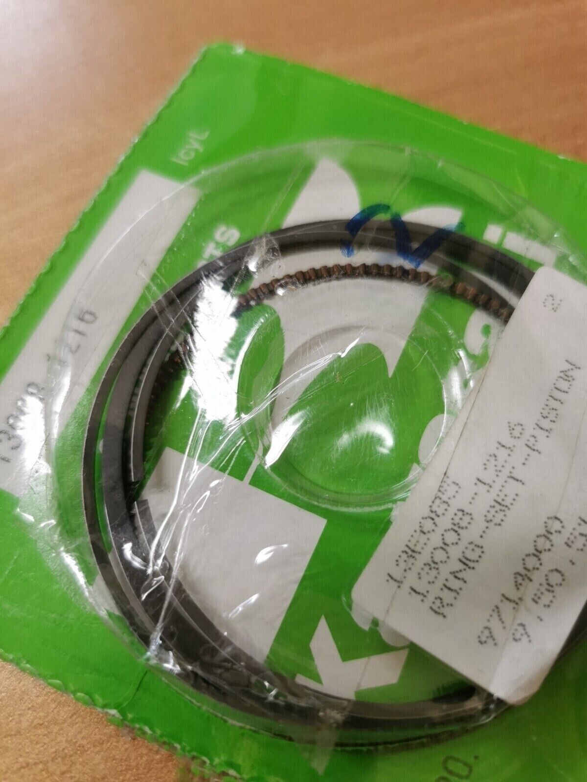 NOS KAWASAKI 2003 Ninja ZX-6RR ZX600 K1 RING SET PISTON 13008-1216 K6