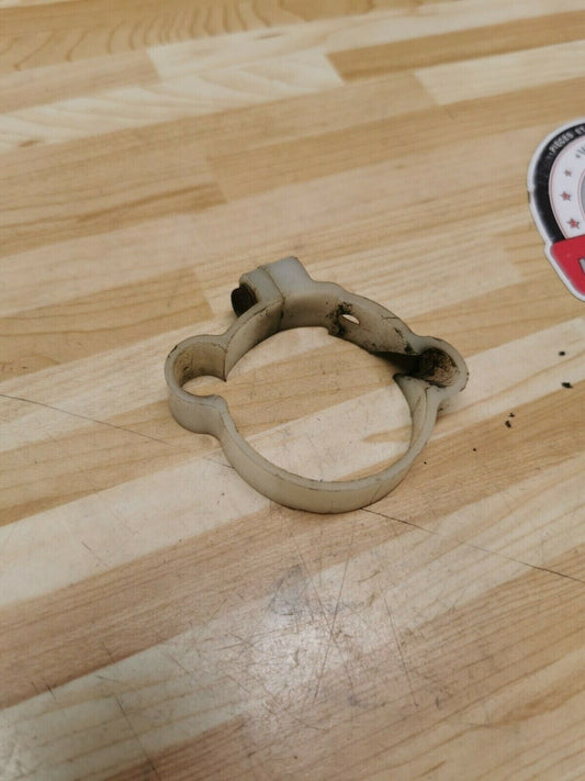 Yamaha DT200 1986 front brake hose line clamp holder guide