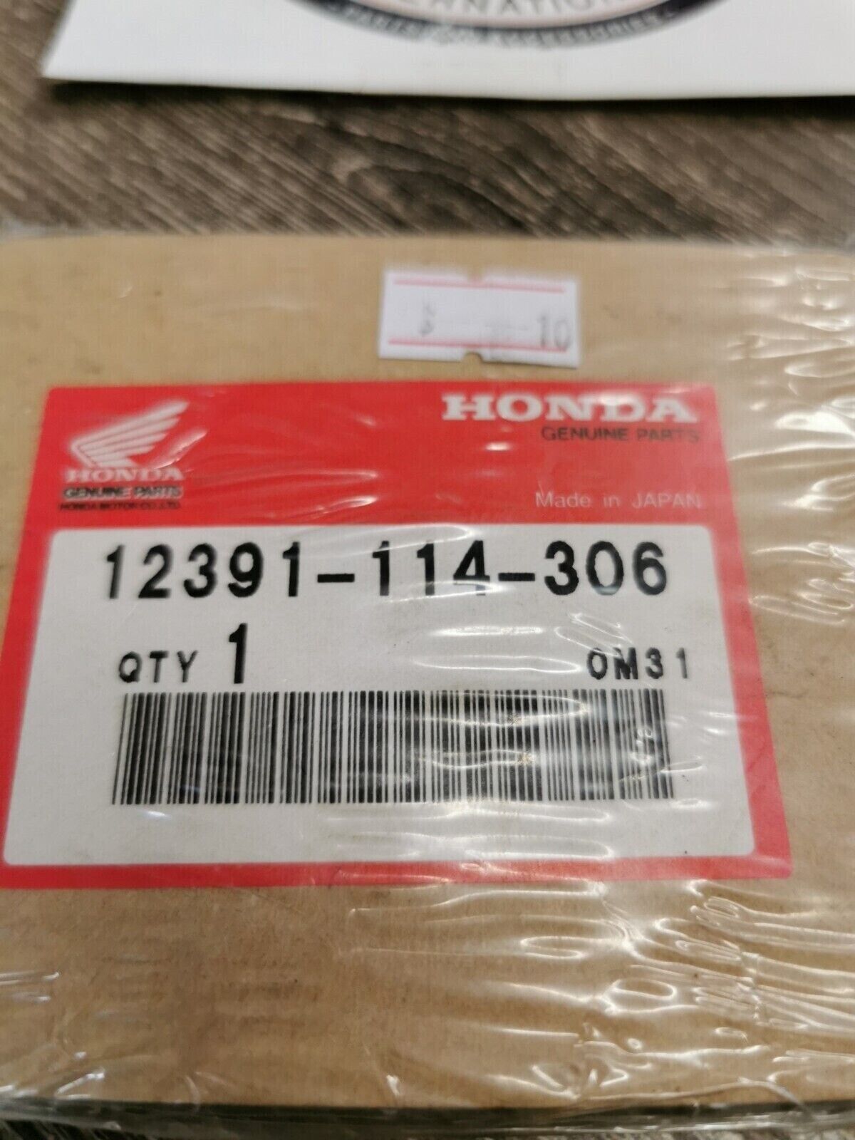 NOS HONDA QA50 1974 1975 GASKET CYLINDER HEAD COVER 12391-114-306 H49