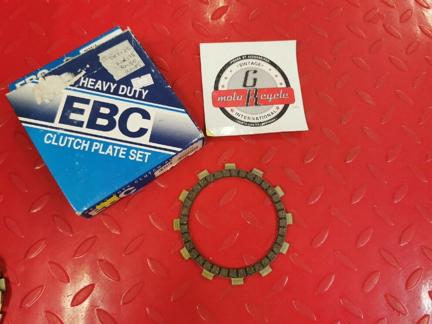 NOS EBC KLX125 DR100 DR125 1986 - 2006 CLUTCH KIT CK3318 J12