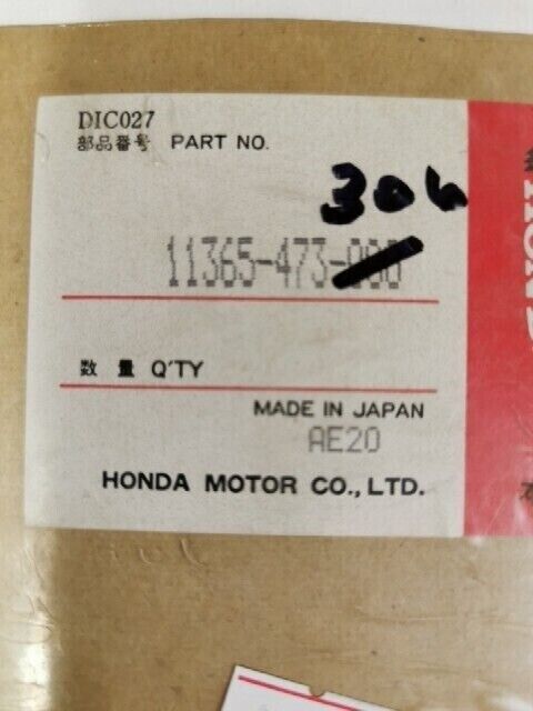NOS HONDA CB250RSZ FT500 1982 GASKET COVER 11365-473-000 H100