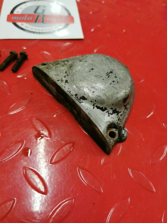 Yamaha MX100 1980 right crankcase oil pump cover