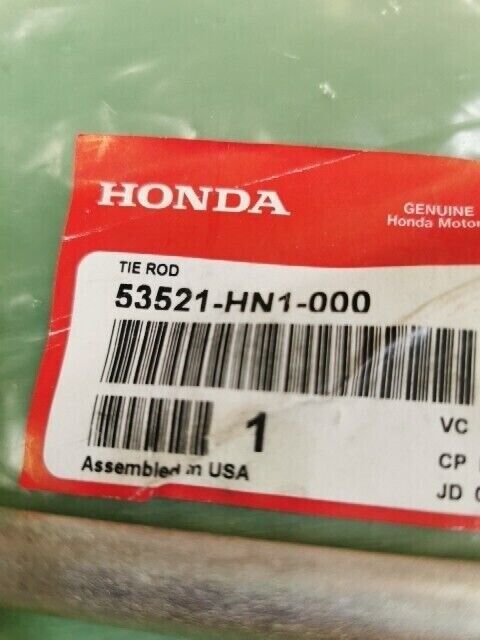 NOS HONDA TRX400EX 1999 - 2006 TIE ROD 53521-HN1-000 H101