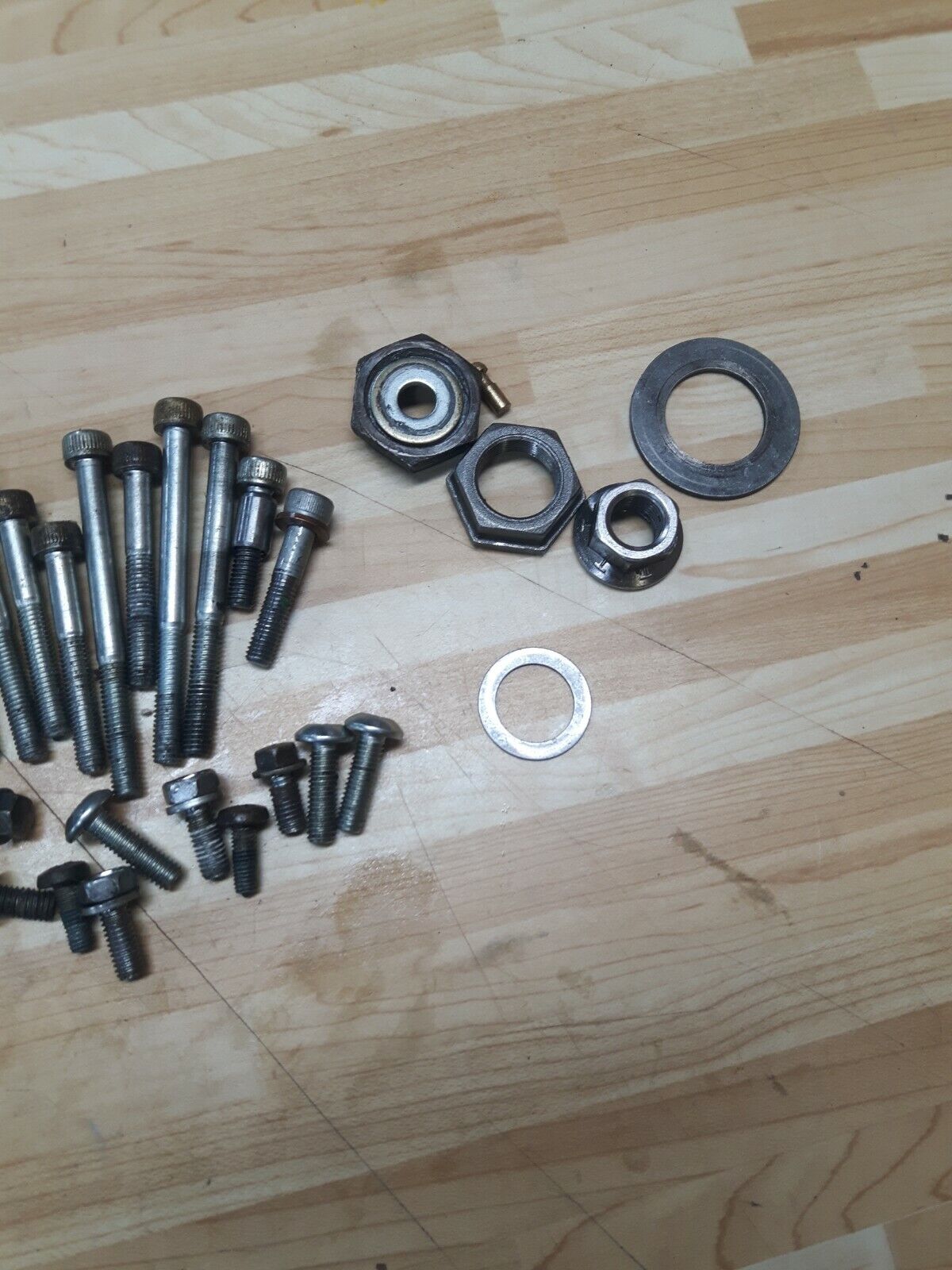 Yamaha YZ250F 2010 motor bottom end misc hardware bolt nut washer