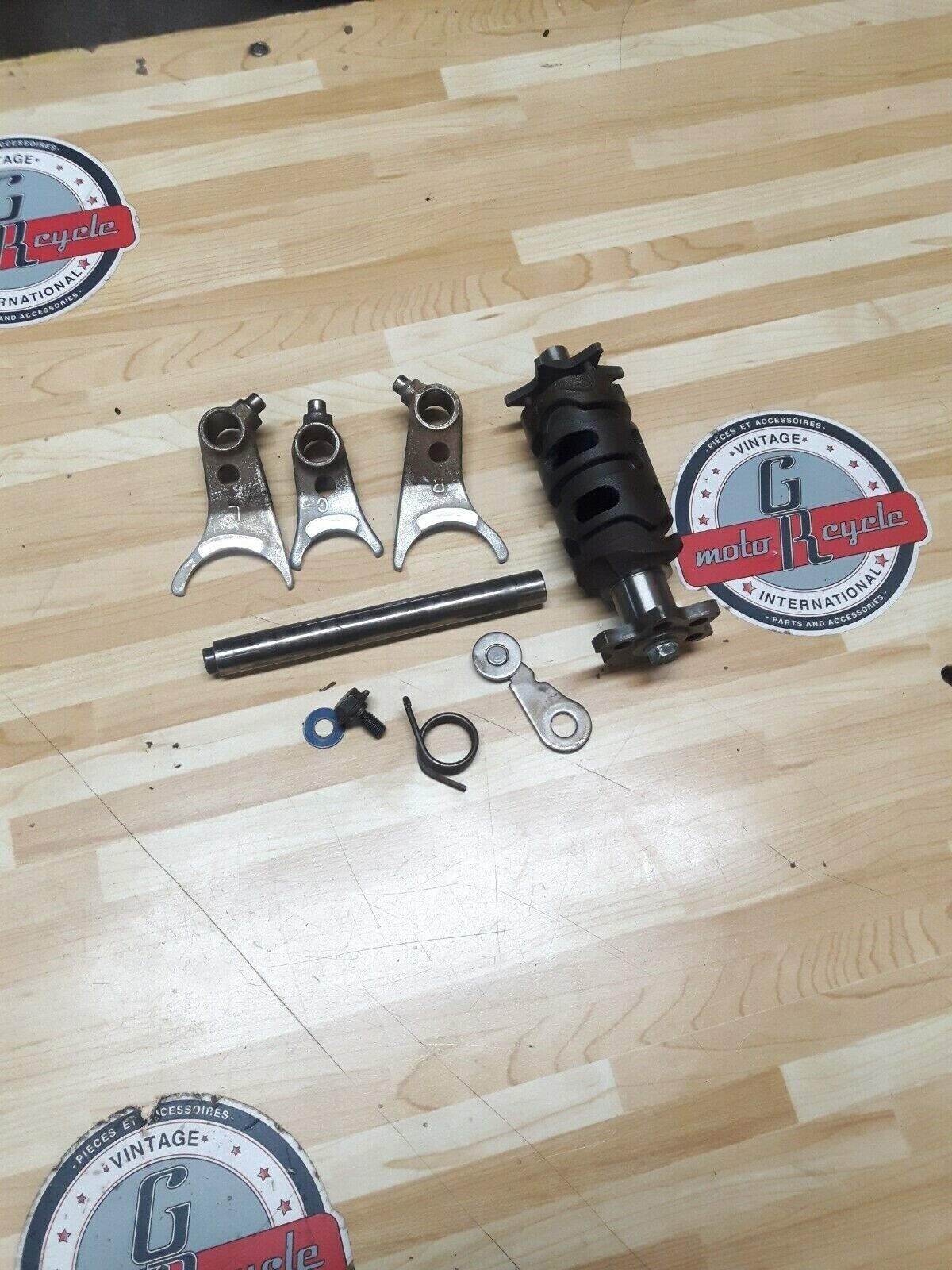 Honda XL350R 1984 gearshift gear shift drum cam transmission fork 24300-KF0-010