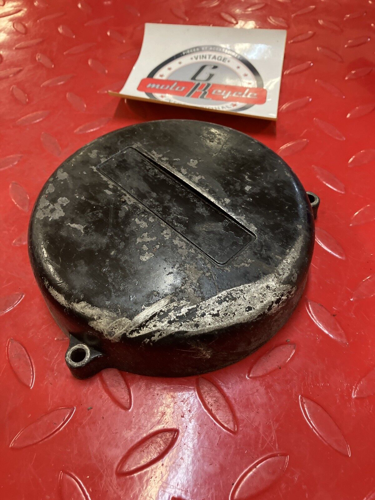 Yamaha RD400 1977 Left crankcase stator generator cover 1976 1978 1979 2