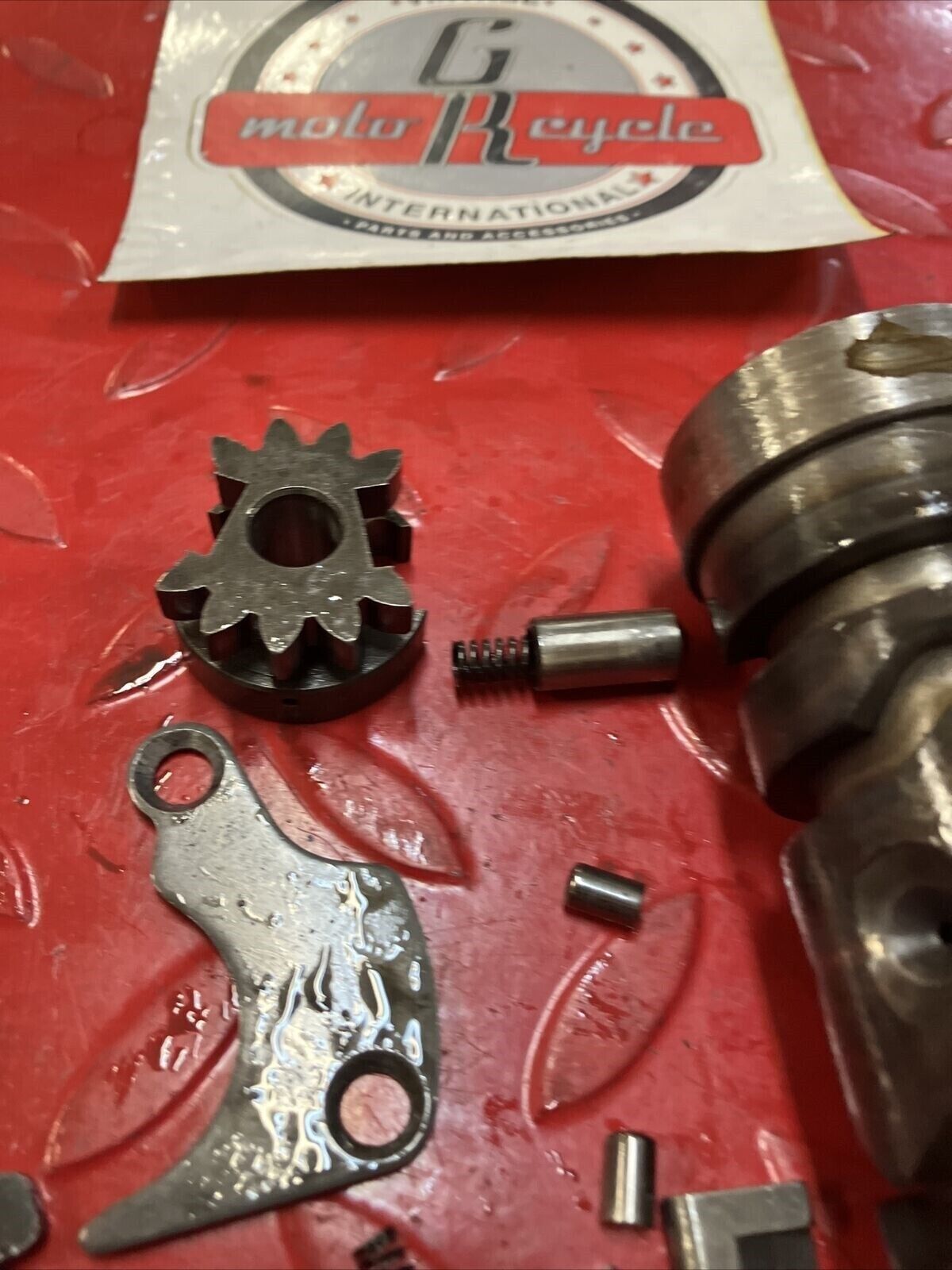 Suzuki RM125 1982 transmission gearshift gear shift drum cam 25310-14100 2