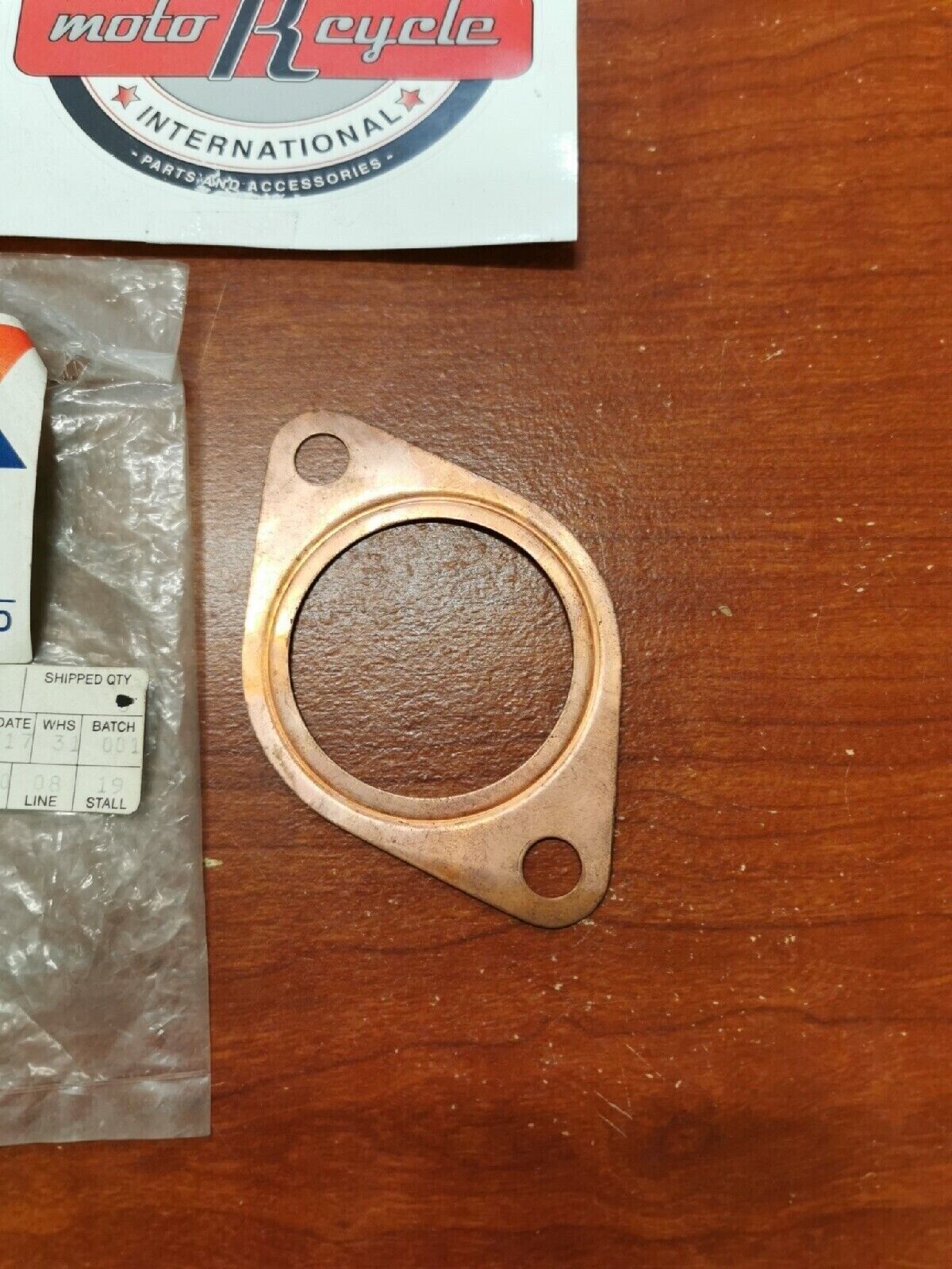 NOS Yamaha 1971 SL292 EXHAUST PIPE GASKET 812-14613-01-00 Y78