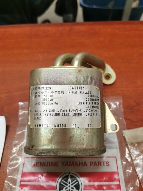 NOS Yamaha 1973 1974 TX750 OIL CLEANER ELEMENT 341-W1342-00-00 Y161