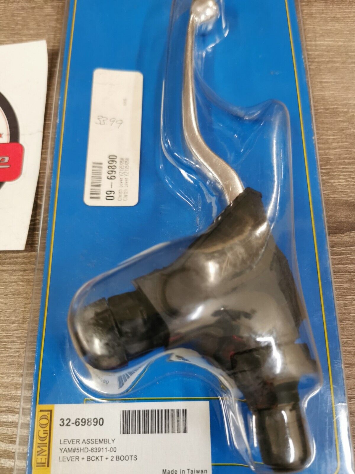 NOS EMGO Yamaha YZ125 YZ250 2000 CLUTCH LEVER 32-69890 J27