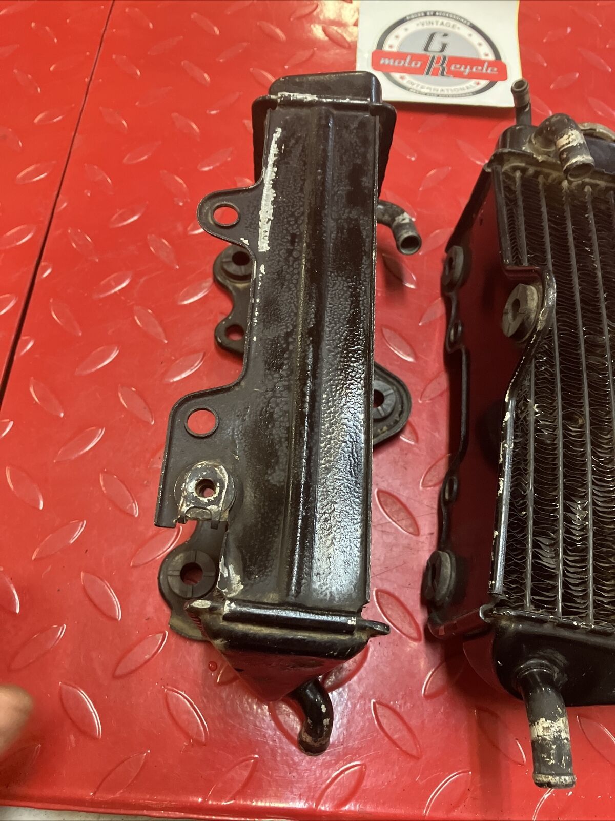 Honda CR250R 1986 Radiator left right 1987 19010-KS7-000 2