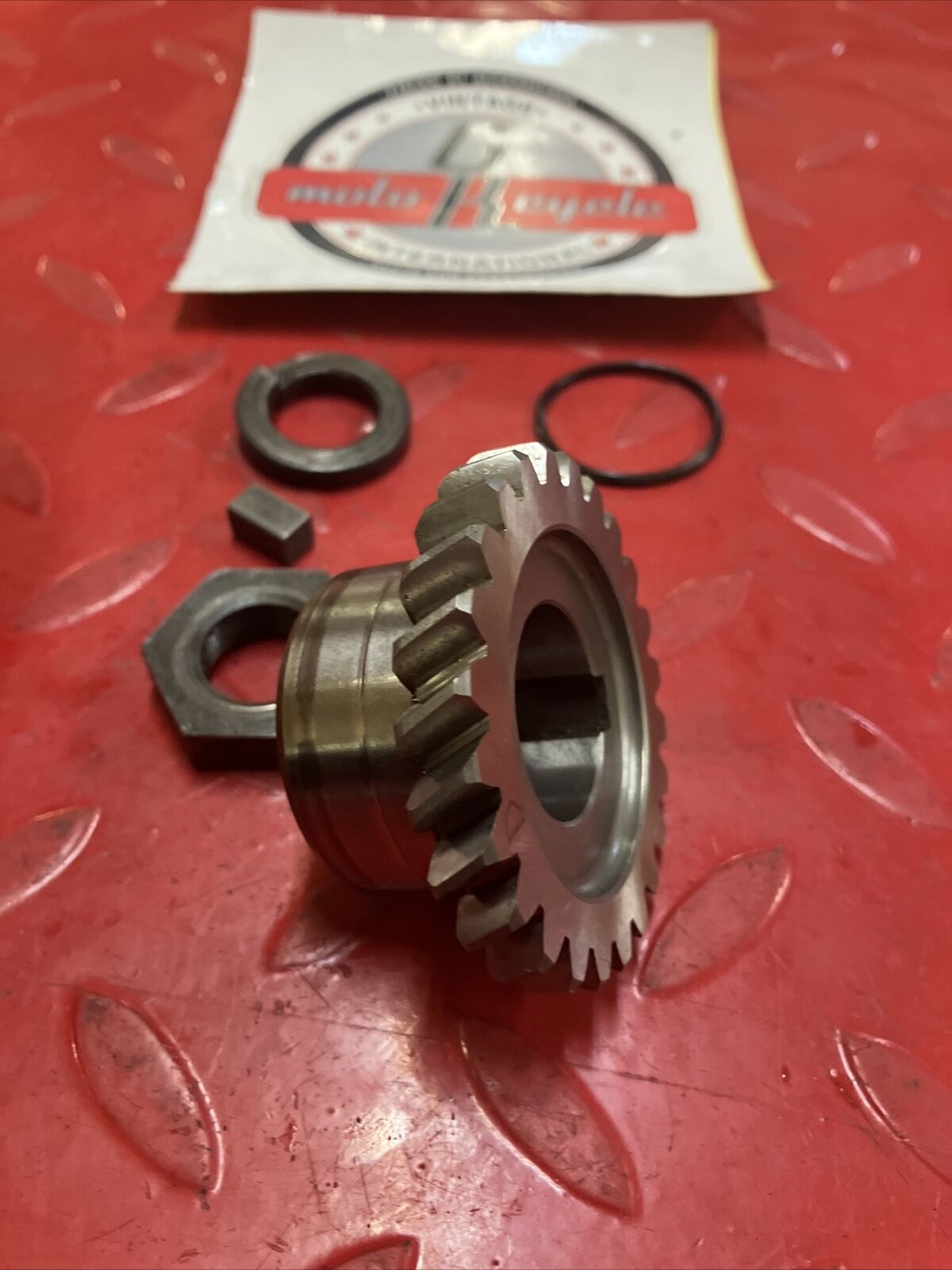 Yamaha IT250 1981 crankshaft crank shaft primary drive gear 1982 YZ250 1980
