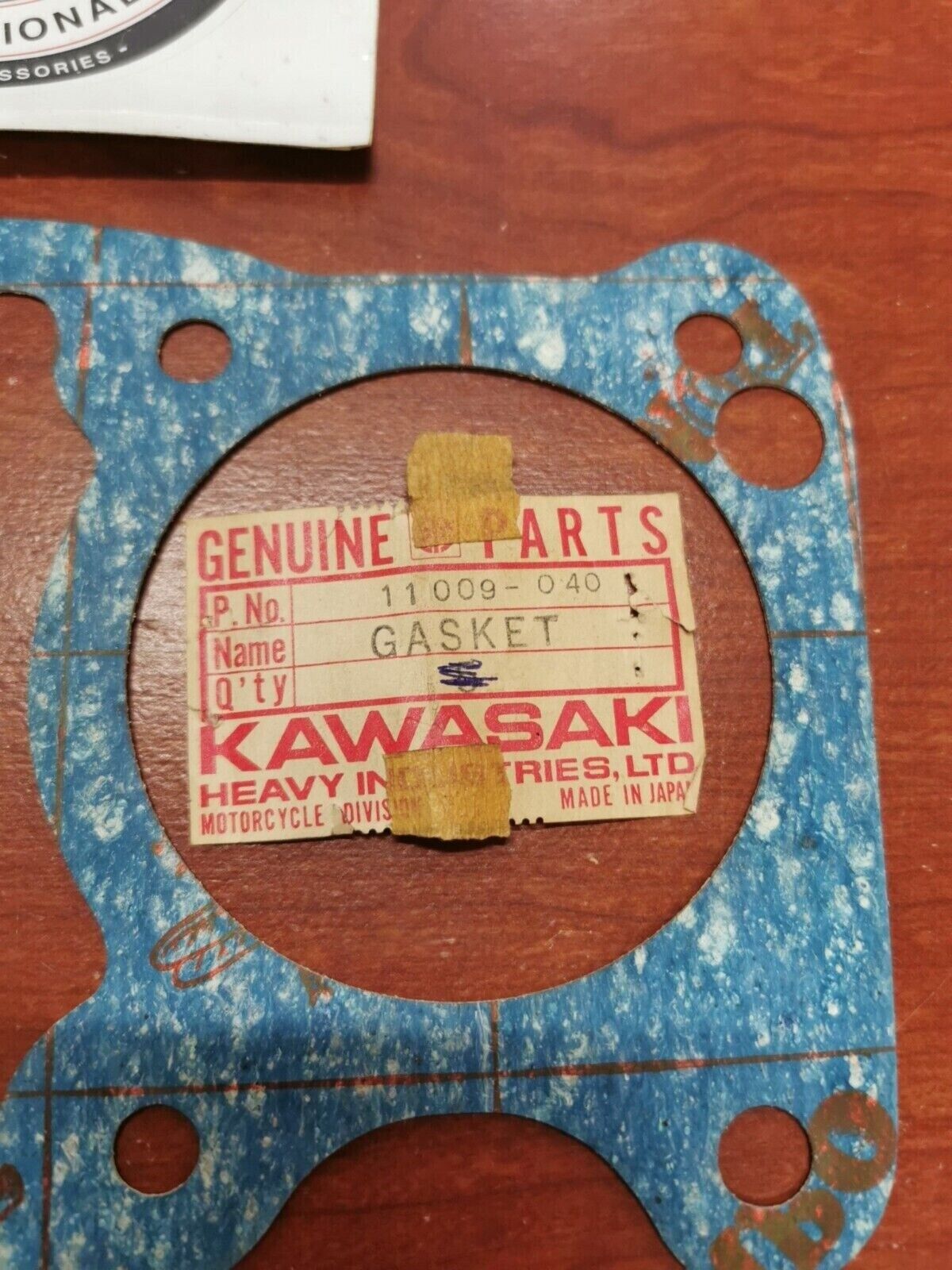 NOS Kawasaki 1974 - 1978 KZ400 CYLINDER BASE GASKET 11009-040 K36