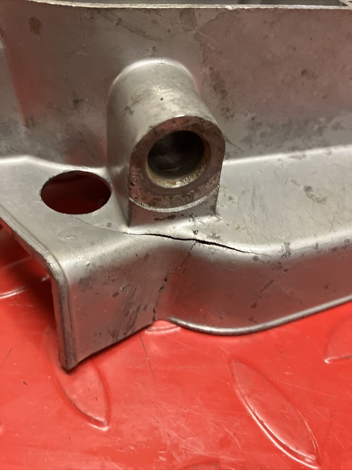 Suzuki TC125 1972 Left crankcase stator cover 1973 1974
