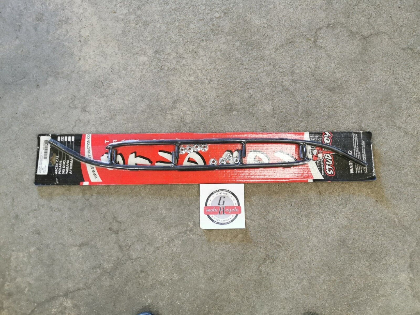 NOS POLARIS 600IQ  Stud Boy Super Stock Carbide Wear Bar 4in   POL-R2370-40   J7