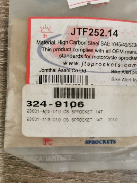 NOS JT CB50J 1977 - 1984 SPROCKET JTF252.14 J19