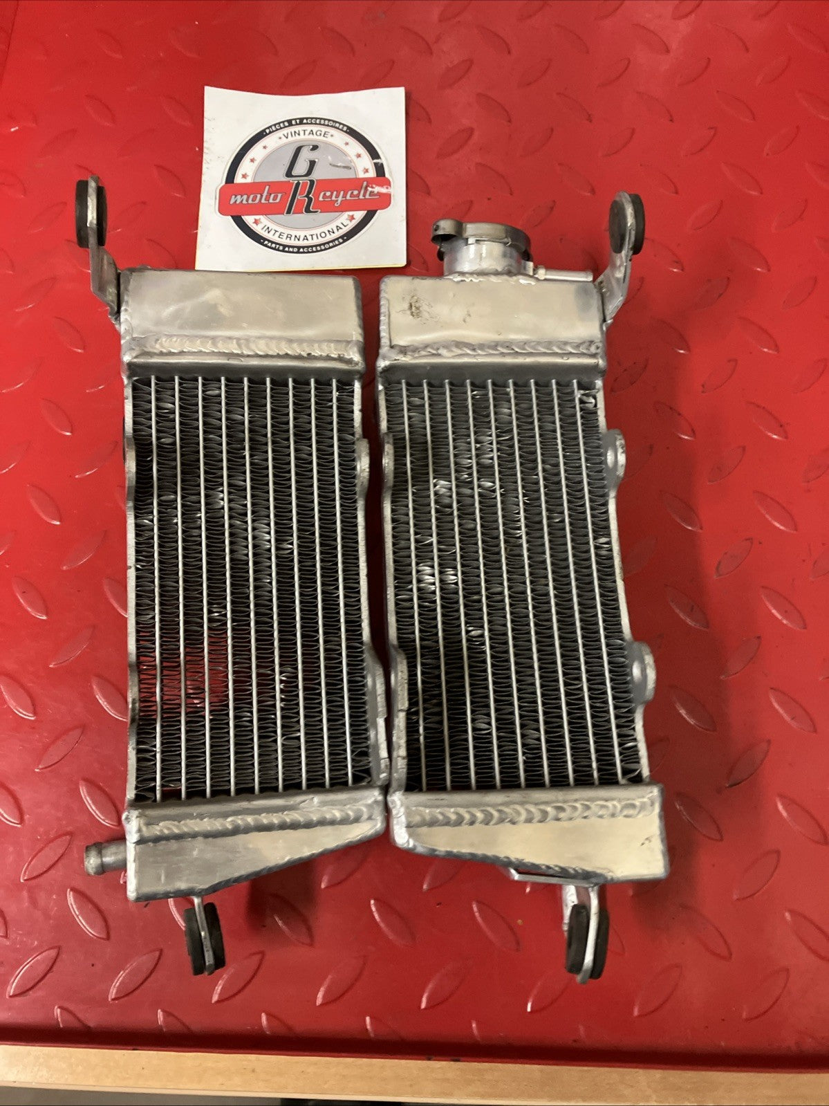 Honda CR250R 1984 Aftermarket Aluminum radiator set left right