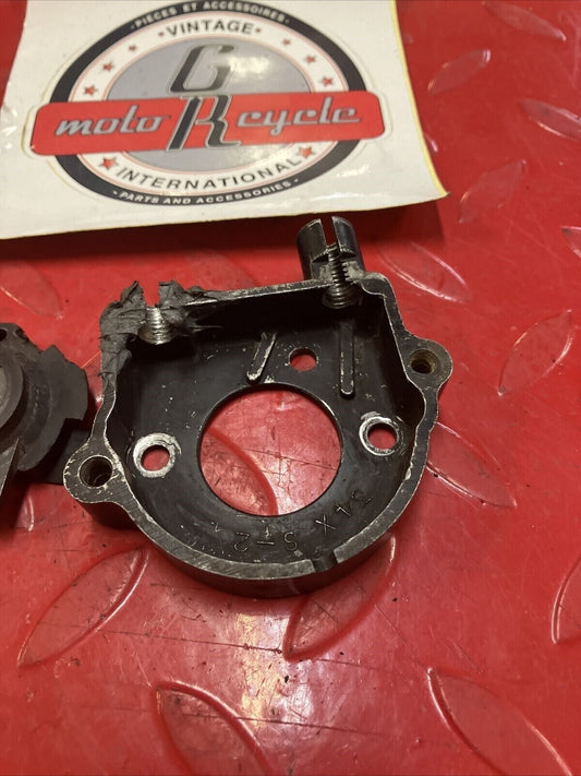 Yamaha DT200 1984 exhaust power valve inner cover cable housing