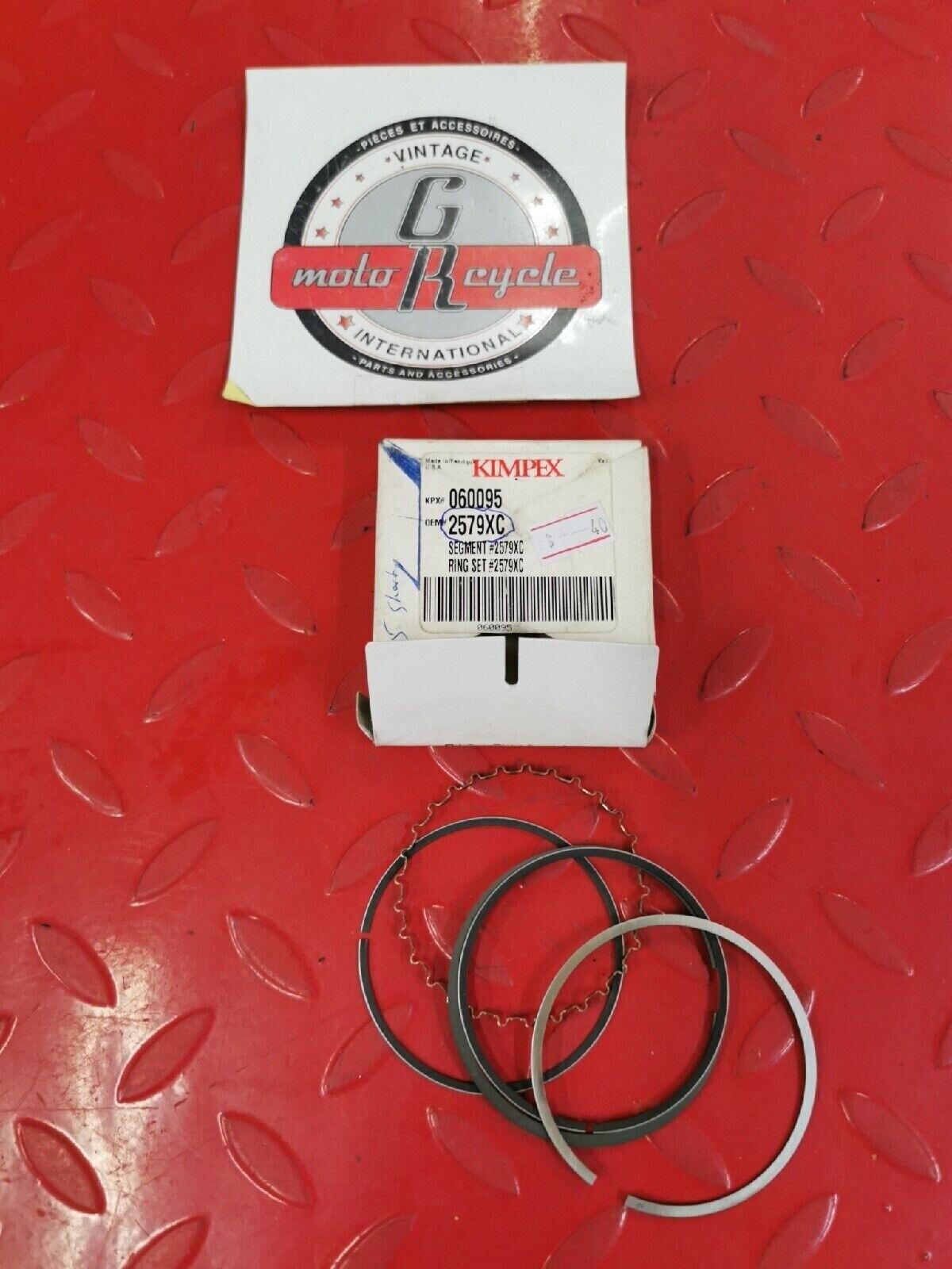 NOS KIMPEX CB350 XR200R CL350  Ring Set  65.50mm 2579XC J13
