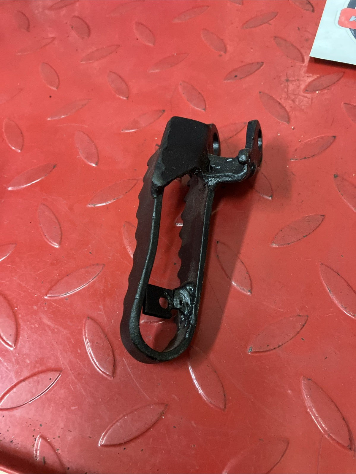 Honda CR250R 1984 Right footpeg footrest foot peg rest spring