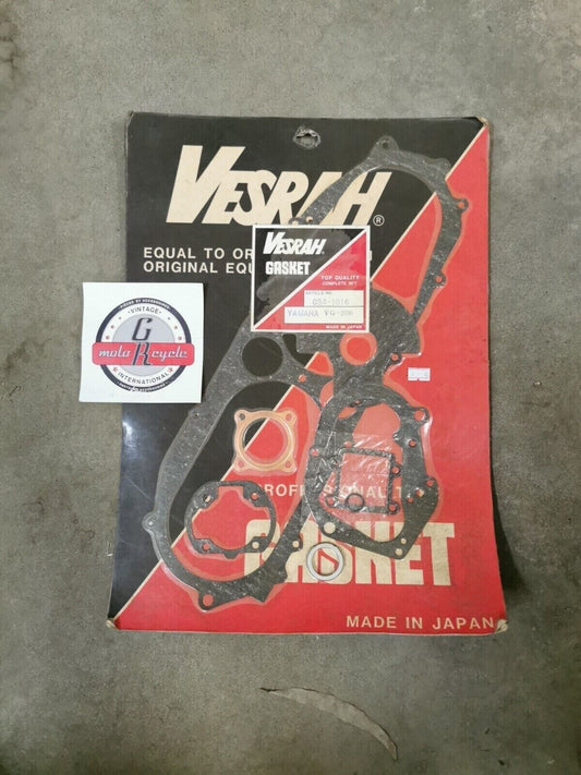 NOS VESRAH YAMAHSA CW50T 1990 COMPLETE Top Set Gasket VG-2096 J28