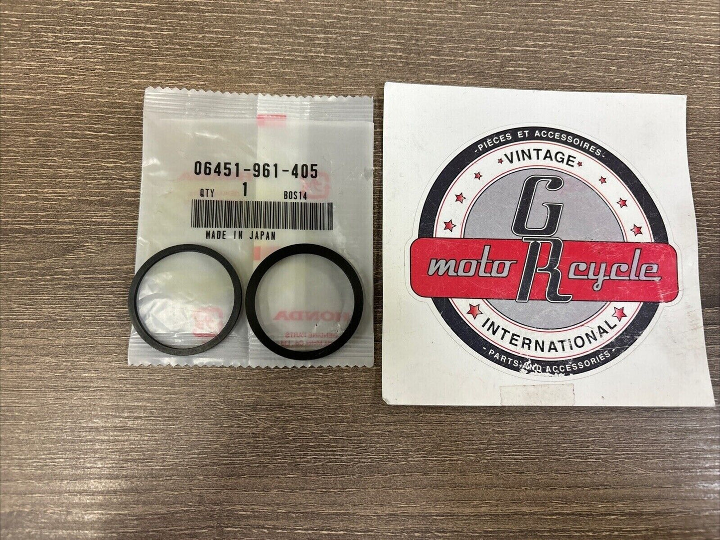 NOS Honda PISTON SEAL SET 06451-961-405 H117