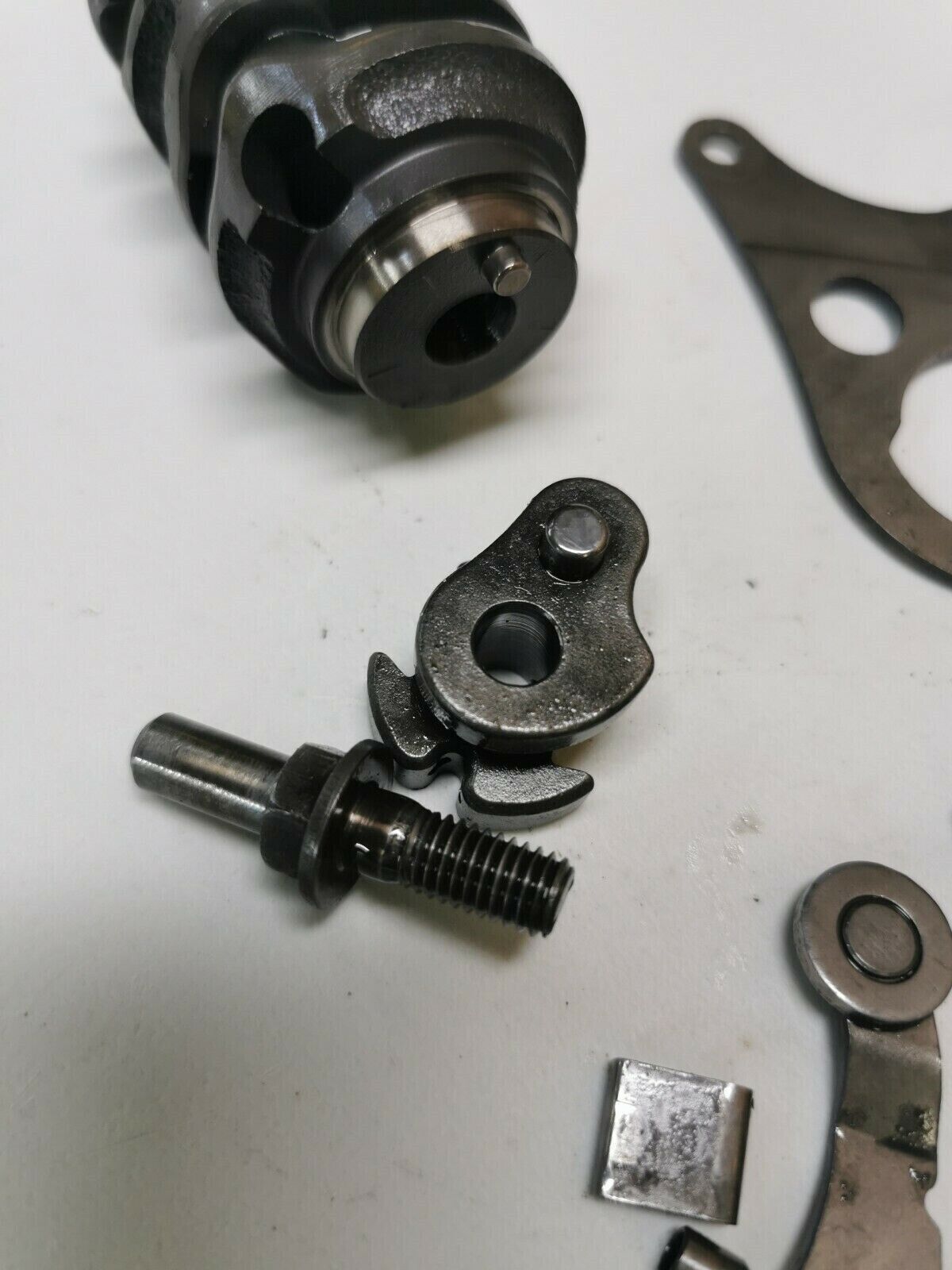 Honda CR250R 1985 gearshift gear shift drum cam center pawl ratchet spring 2