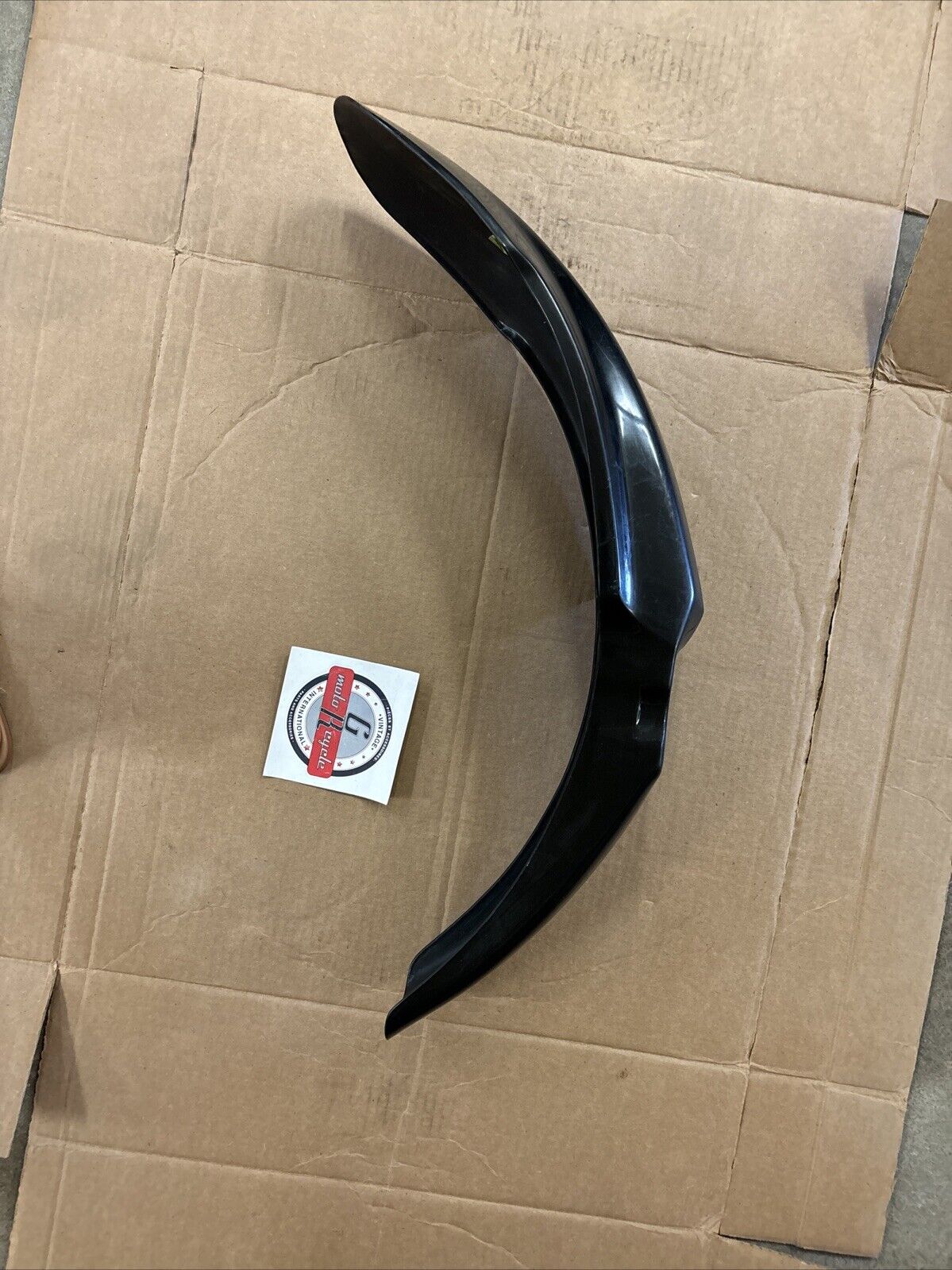 NOS UFO PLAST KX125 KX250 F KX450F FRONT FENDER BLACK KA03736-001