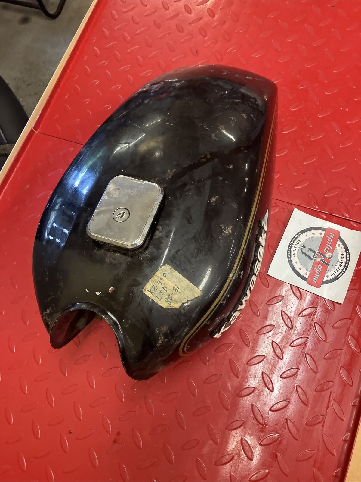 Kawasaki KZ440 LTD 1980 - 1981 fuel tank gas petrol reservoir 4